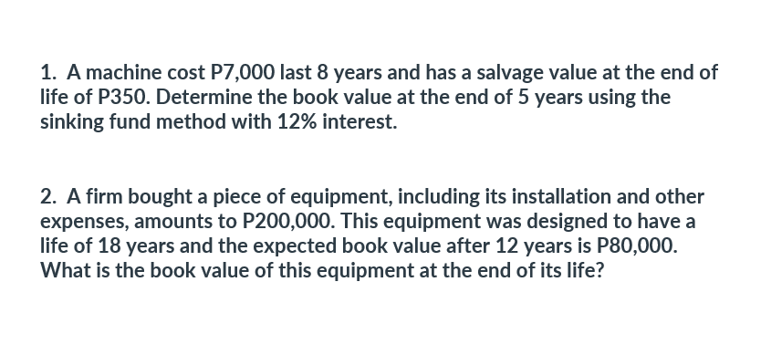 6 Please answer the given questions and show the