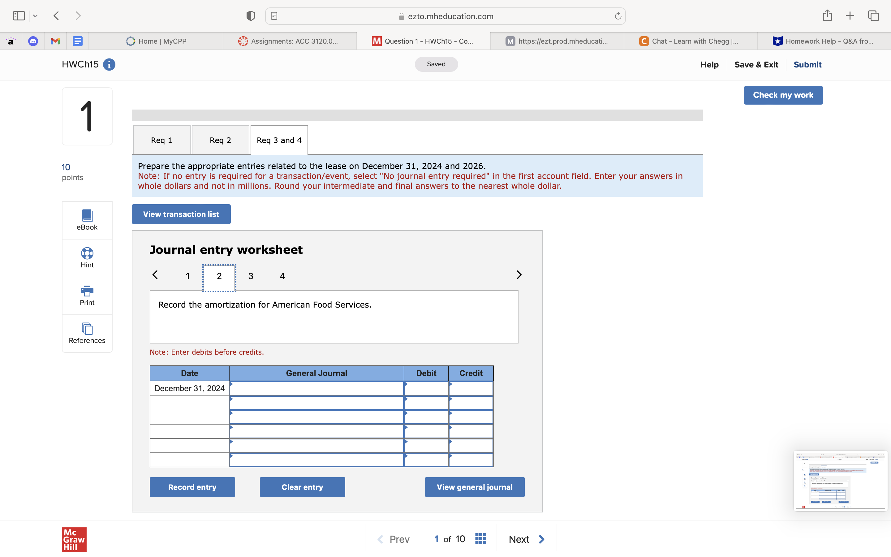 American Food Services, Incorporated leased a