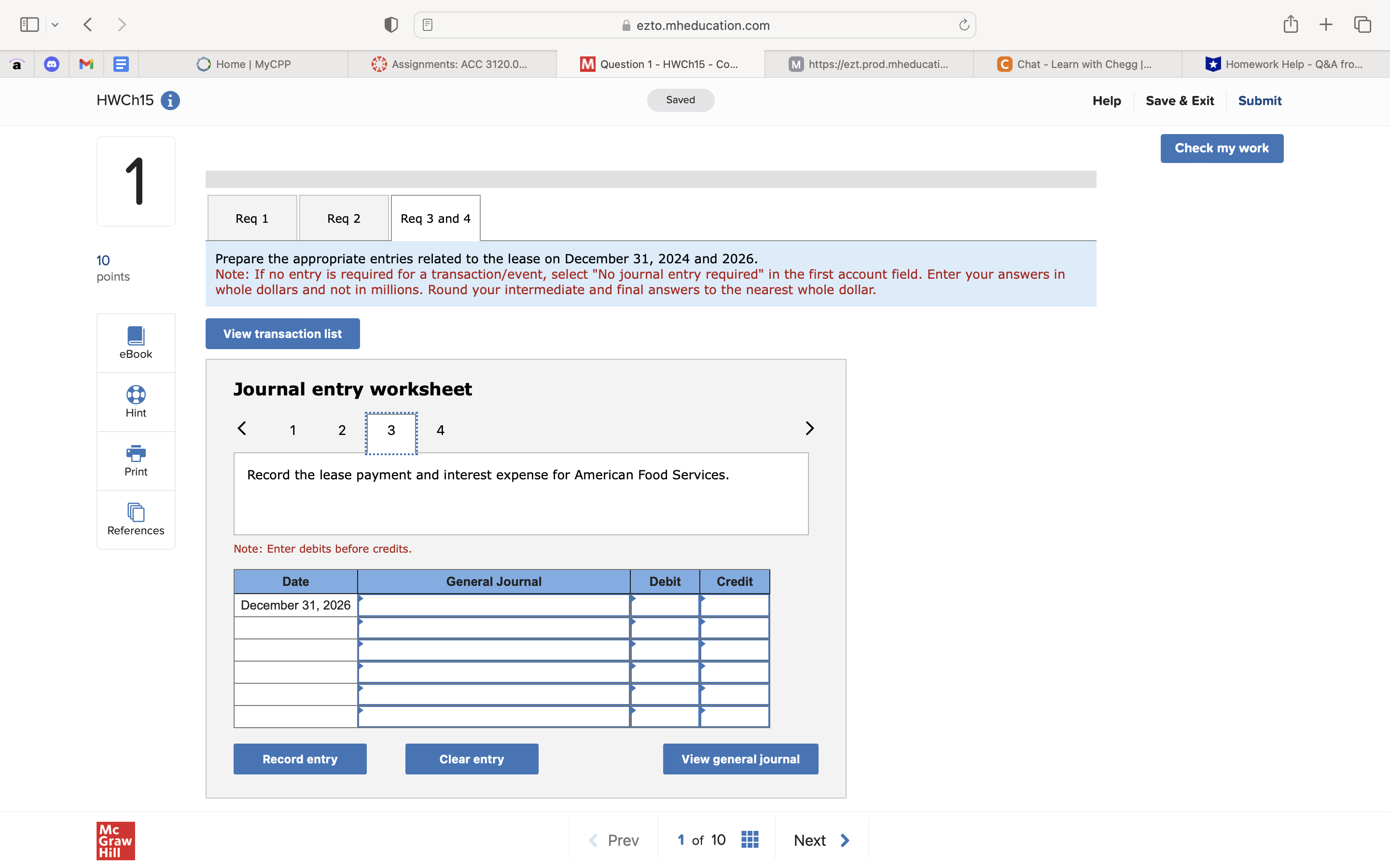 American Food Services, Incorporated leased a