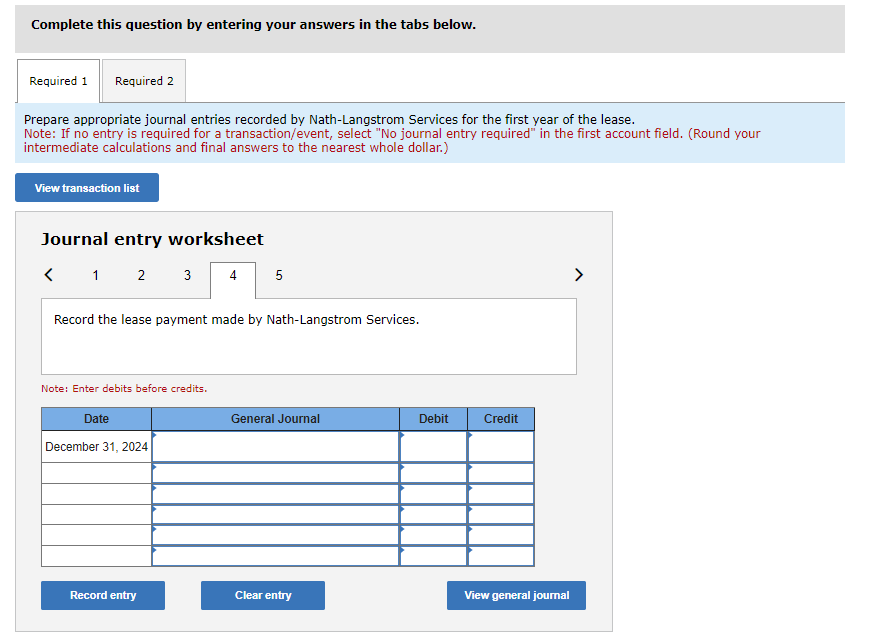 On January 1, 2024, Nath-Langstrom Services,