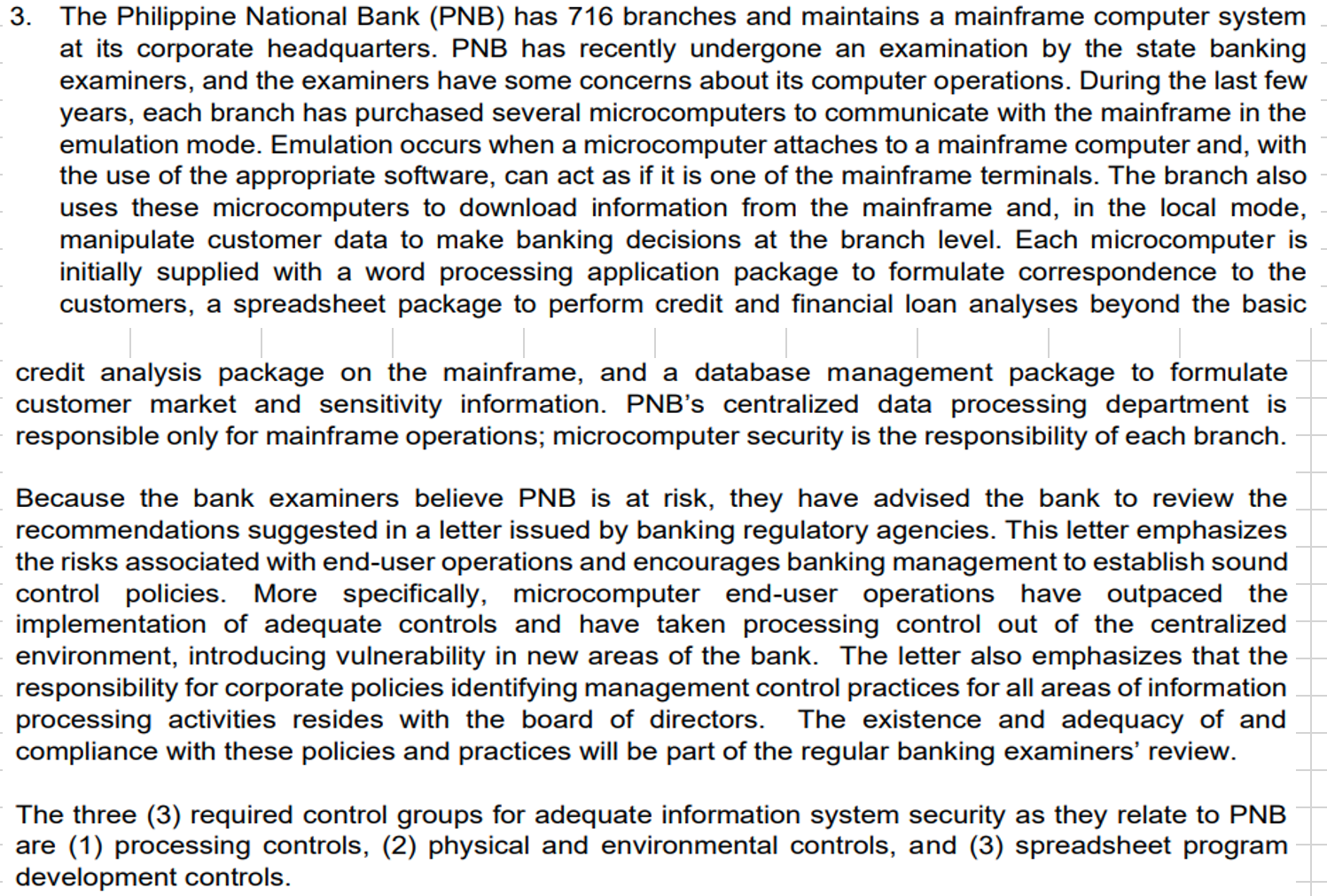 [PLEASE HELP] CASE 1 REQUIRED: 1. Discuss why the