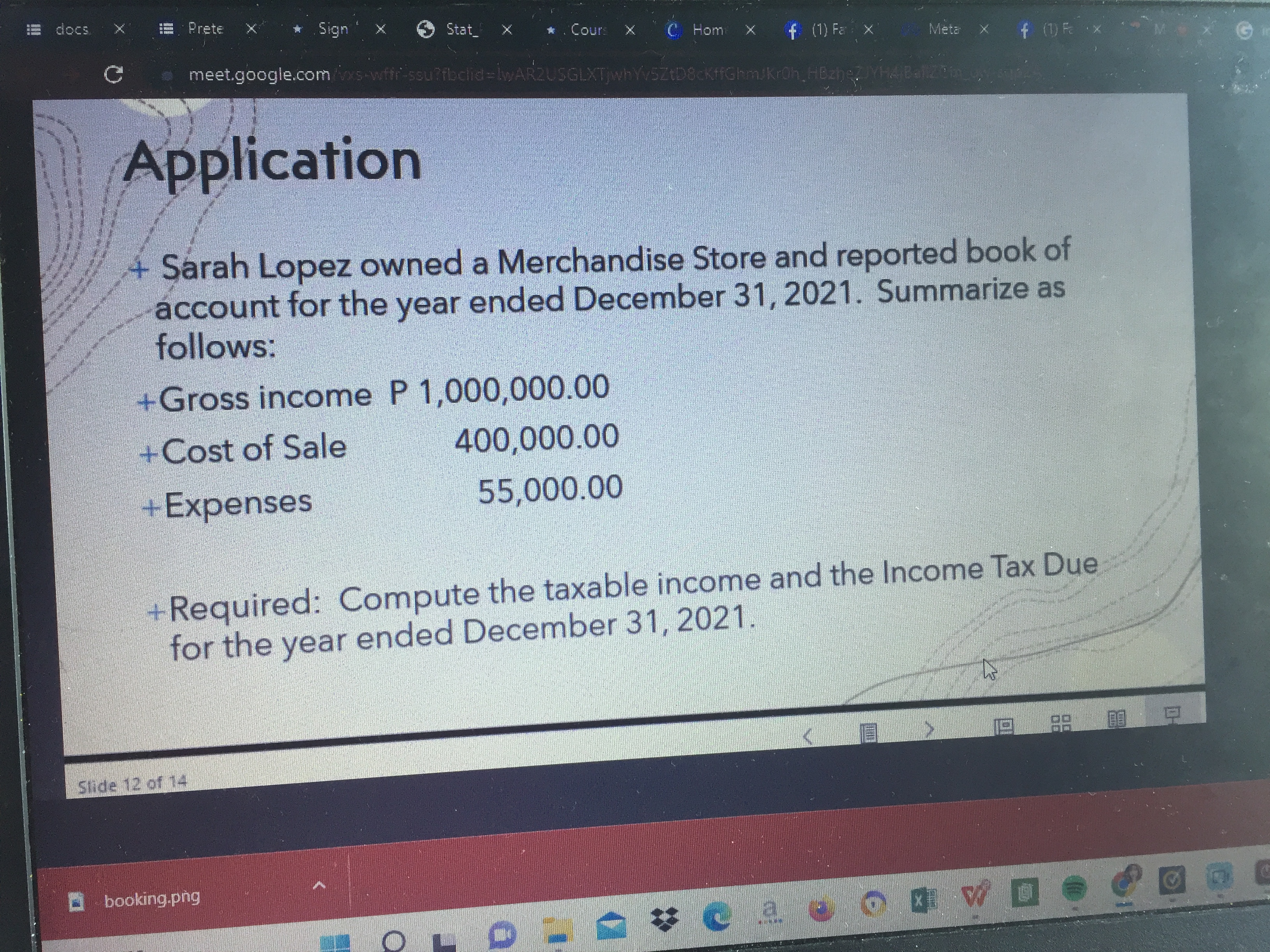 docs X Prete . Sign Stat Cours X C Hom X f (1) Fa