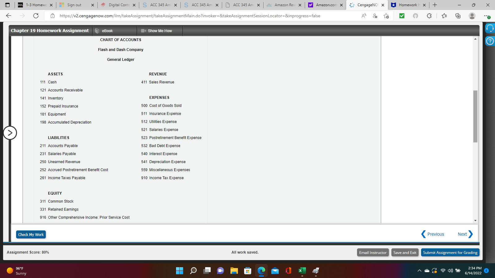 Chapter 19 Intermediate Accounting III question