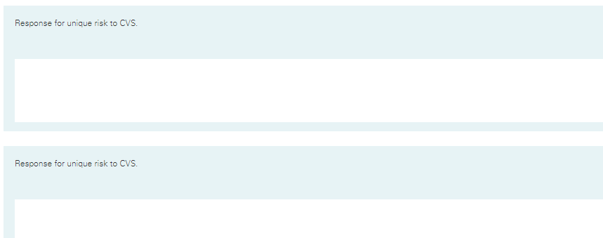 Based on the advance reading about the CVS