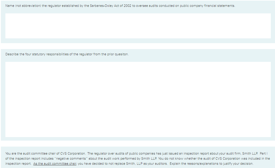 Based on the advance reading about the CVS
