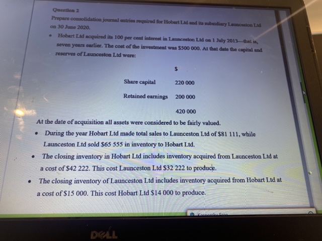 Can I get the solution for this please Quertion 2