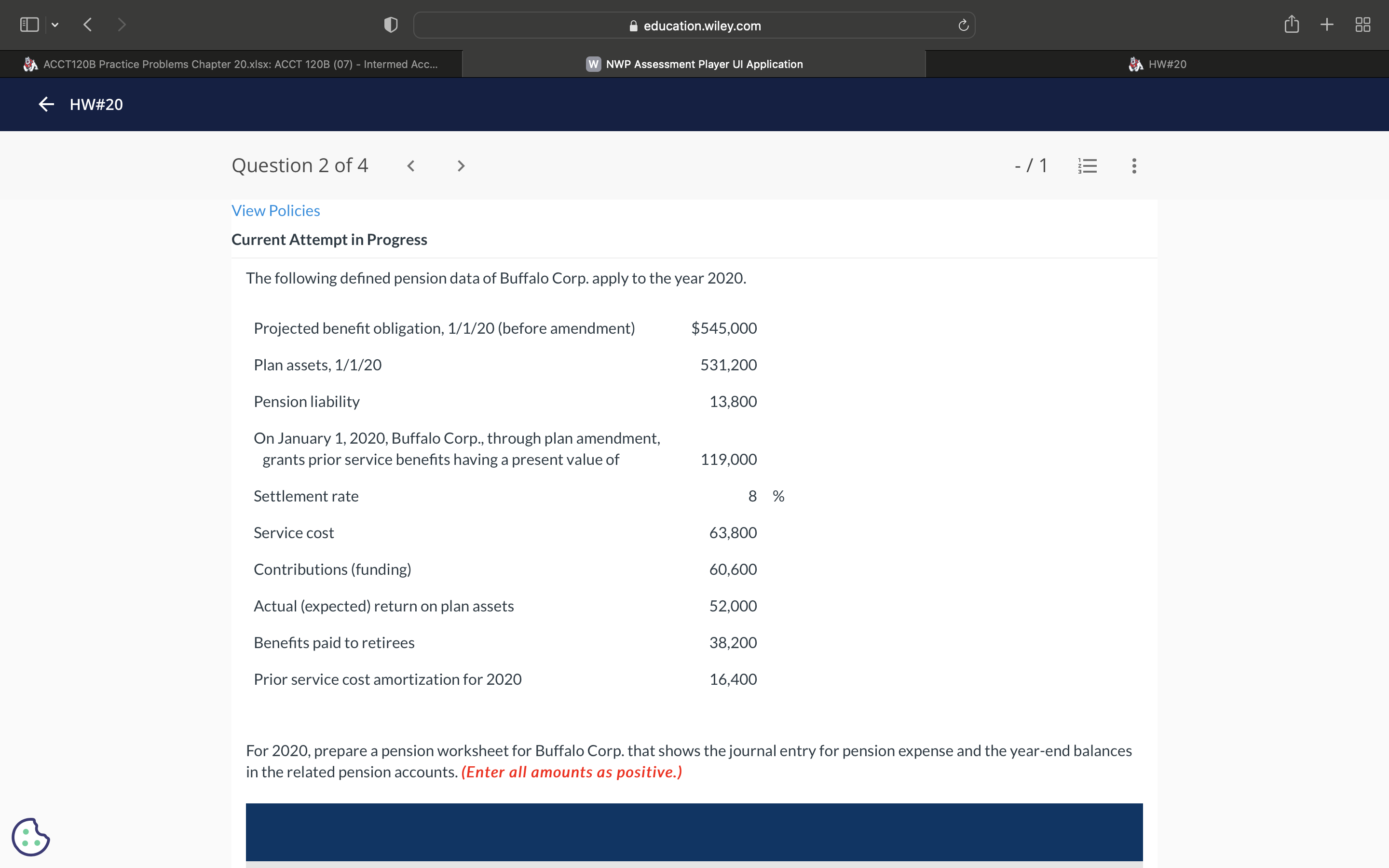 B education.wiley.com i!) NWP Assessment Player