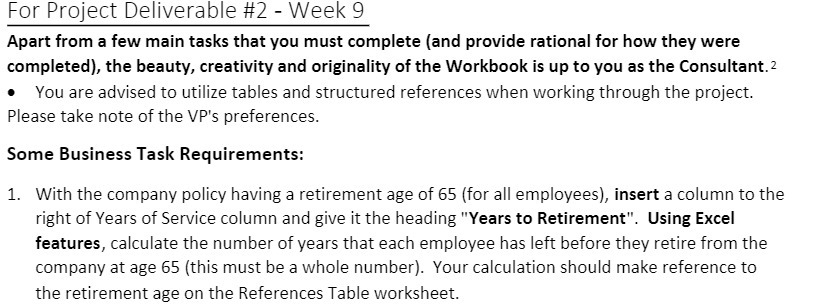 For Project Deliverable #2 - Week 9 Apart from a