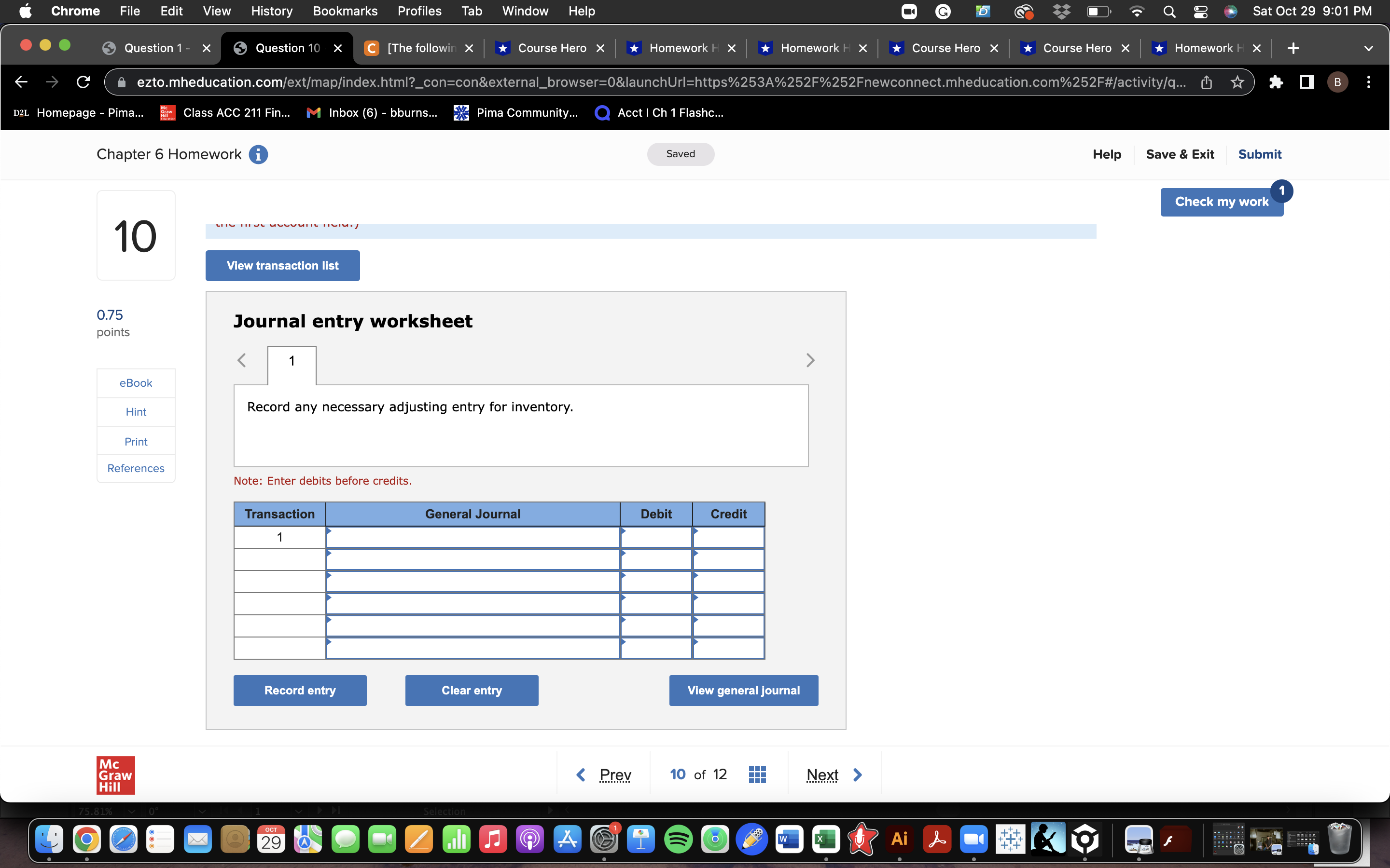 Chrome File Edit View History Bookmarks Profiles