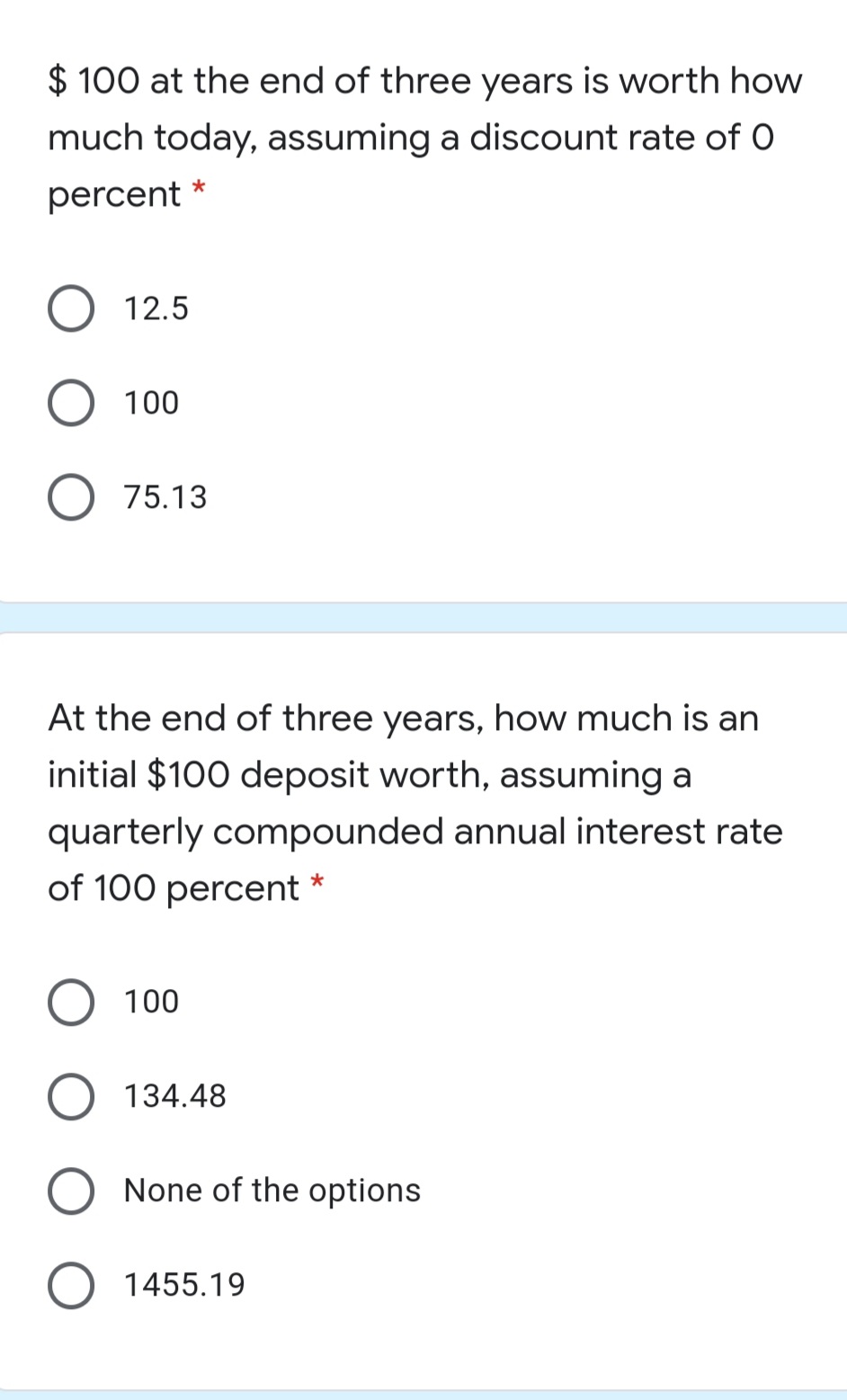 Financial management mcqs How long does it take