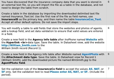 You have discovered that the insurance company