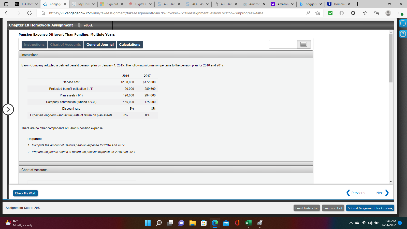 Needing help with the Question for Chapter 19 in