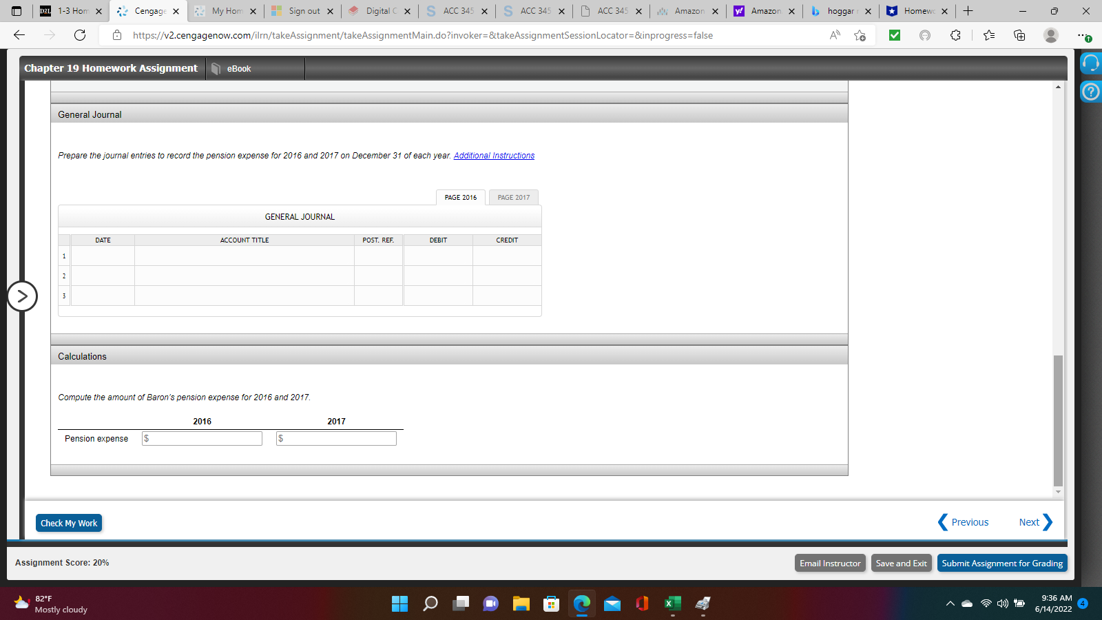 Needing help with the Question for Chapter 19 in