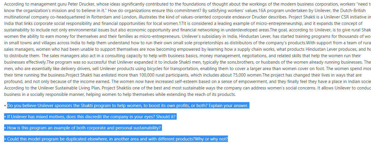 According to management guru Peter Drucker, whose