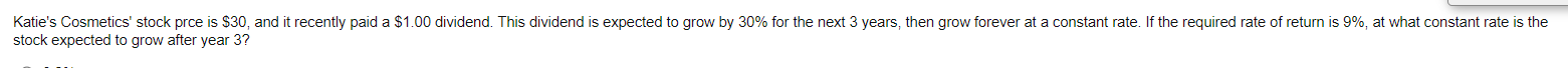 please answer and explain: Katie's
