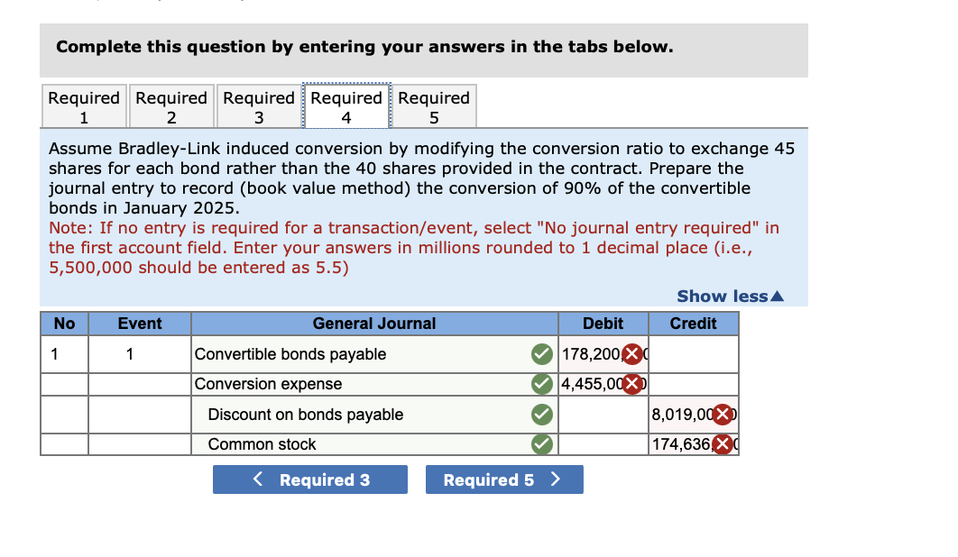 Problem 14-19 (Static) Convertible bonds; induced