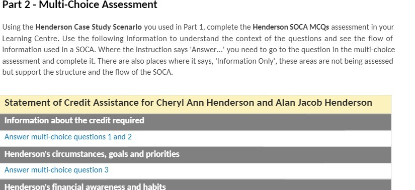 Part 2 - Multi-Choice Assessment Using the