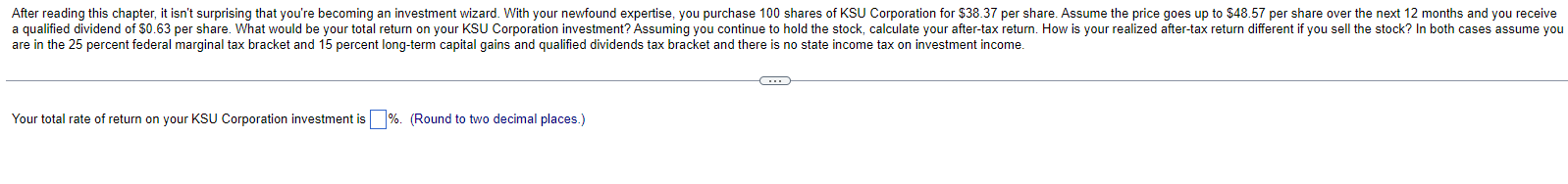 After reading this chapter, it isn't