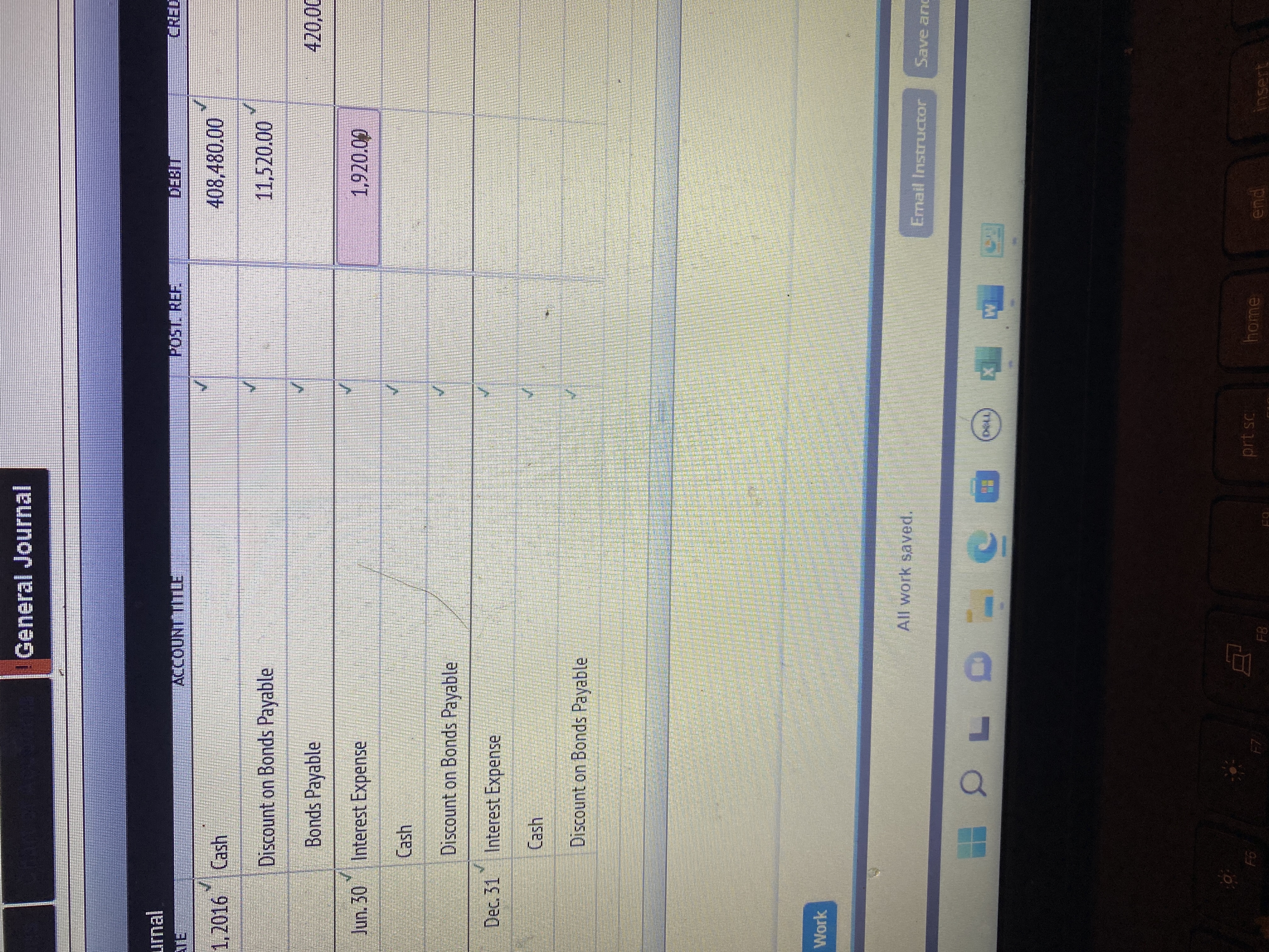 General Journal urnal TE CCOUNT TITLE POST. REF.