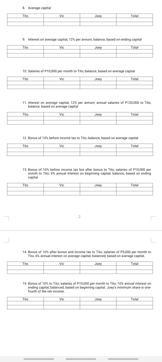 did i answer it all correctly? pls provide step