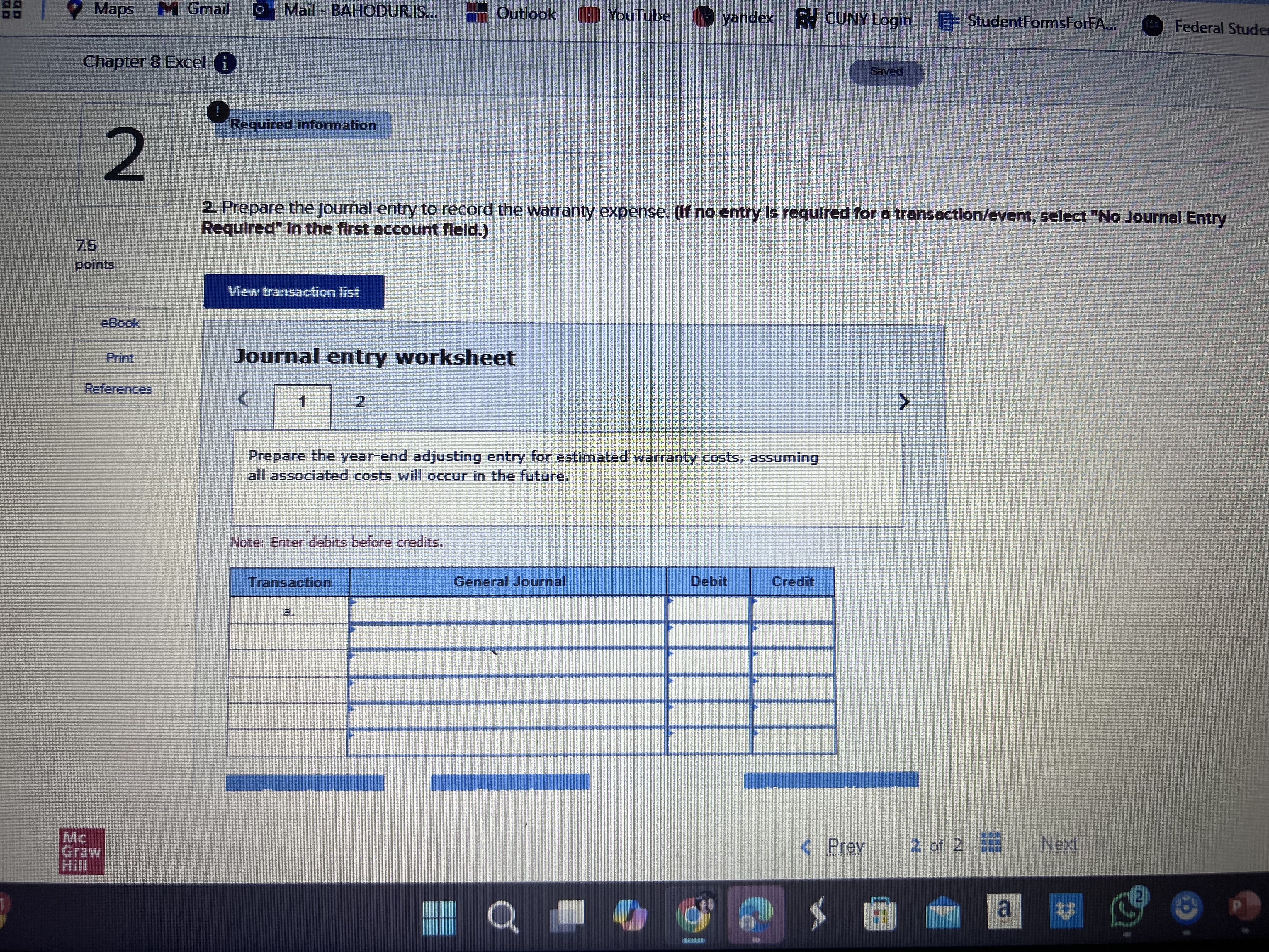 Chapter 8 Excel i formati 2 Revise your worksheet