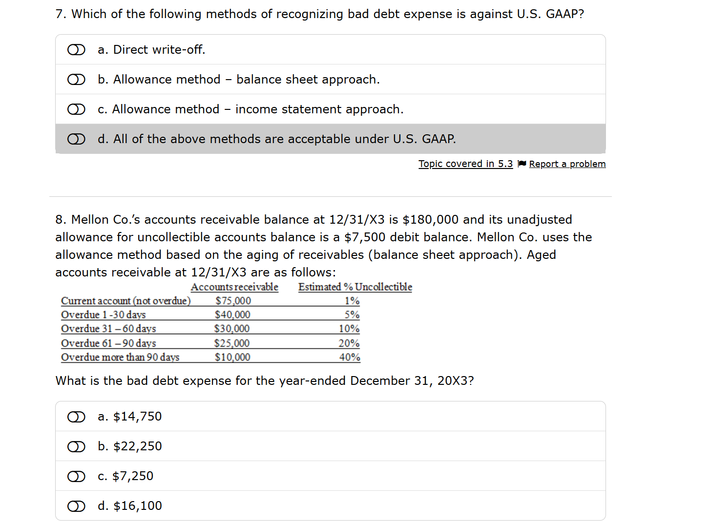 I need help solving these 12 problems 1. Which of
