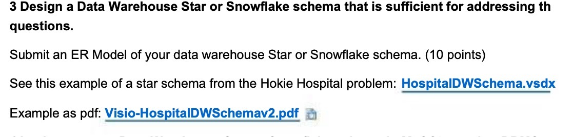 3 Design a Data Warehouse Star or Snowflake