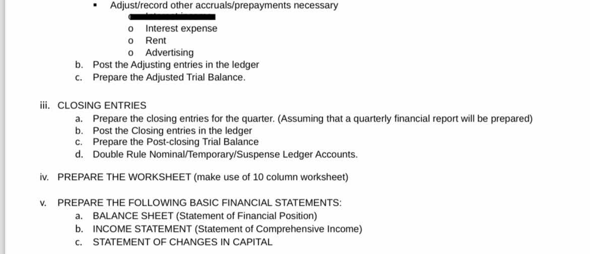Help me solve this question please. COMPREHENSIVE