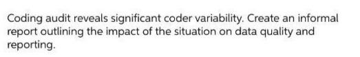 Coding audit reveals significant coder