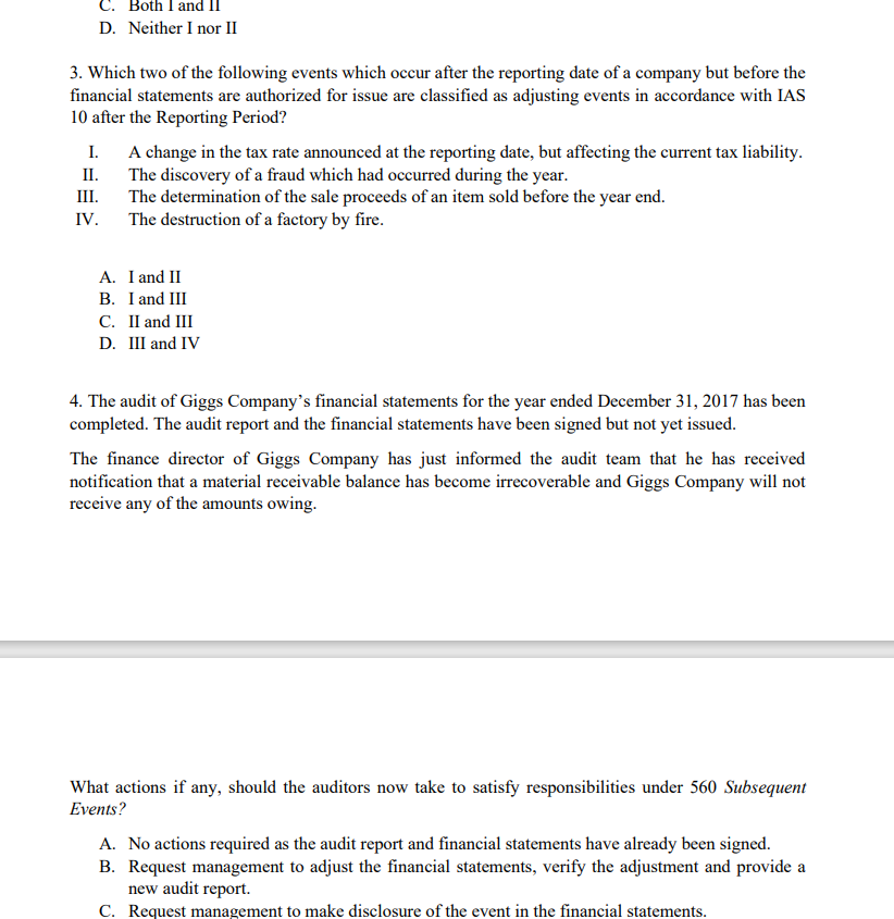 Unit 5 10. ll. Completing the Audit Describe the