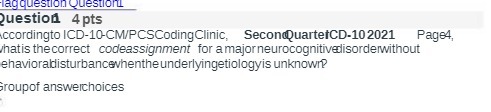 lag question Question Question 4pts ccordingto