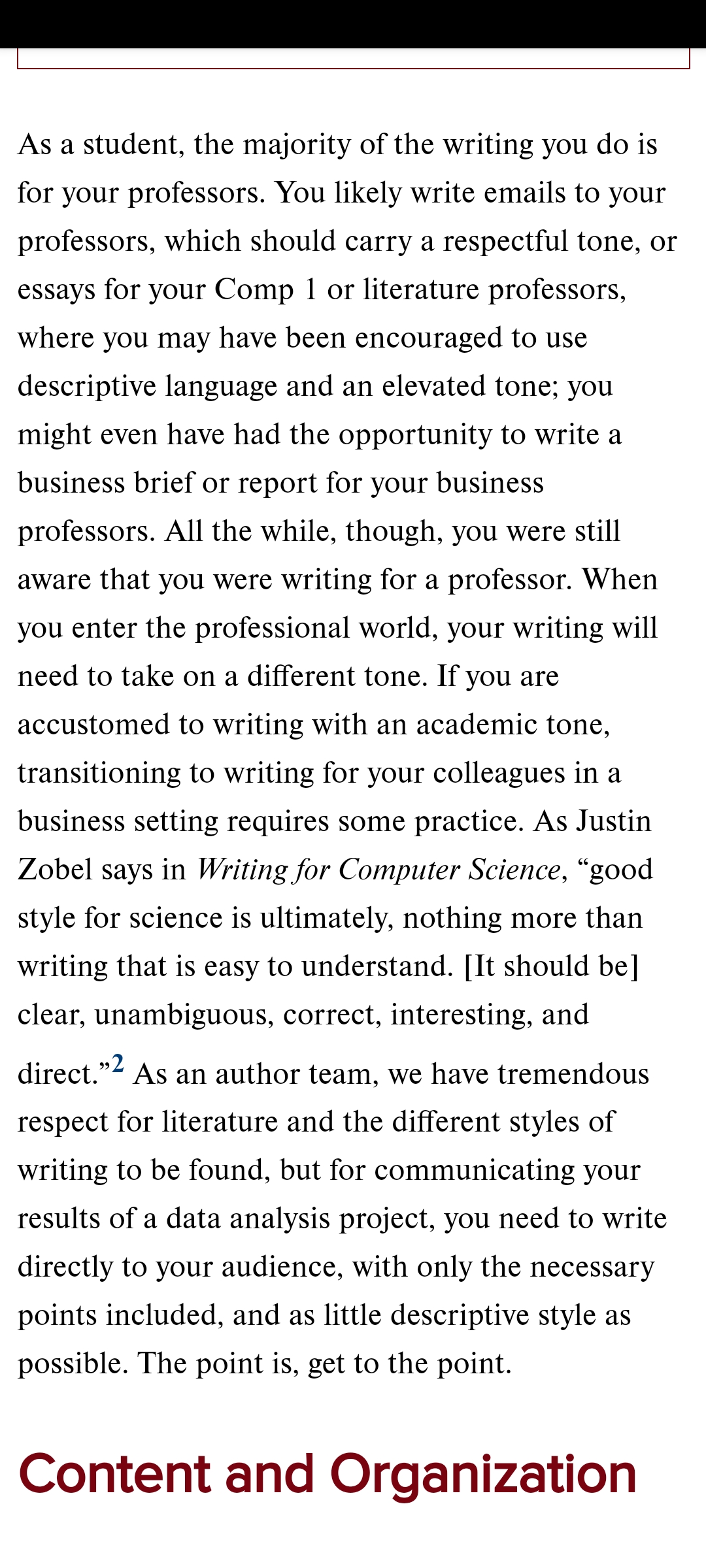 In addition to the Connect Lab, include a short