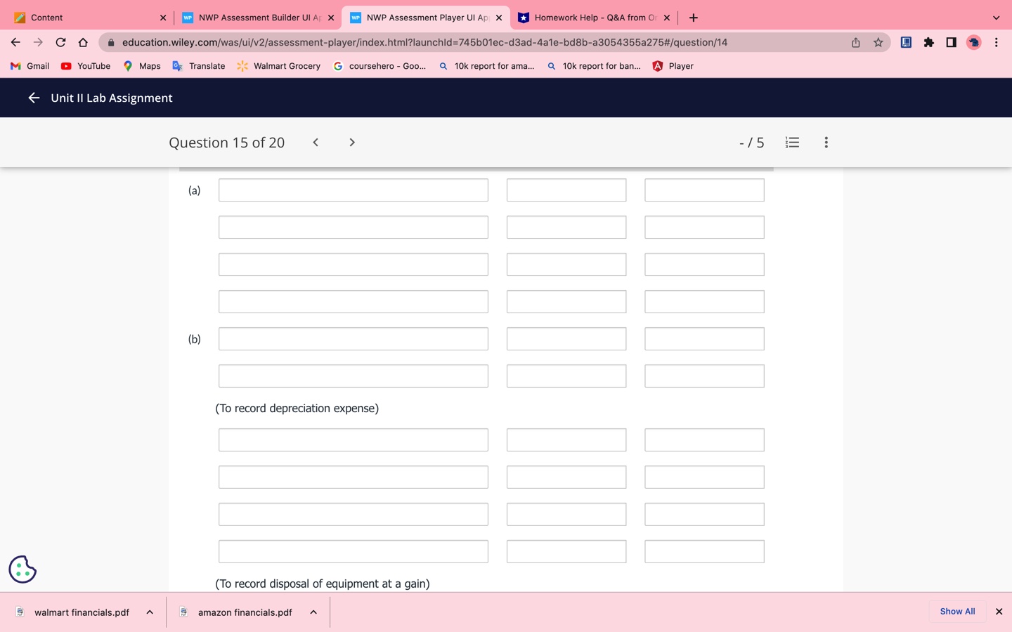 Content X WP NWP Assessment Builder UI Ap X WP