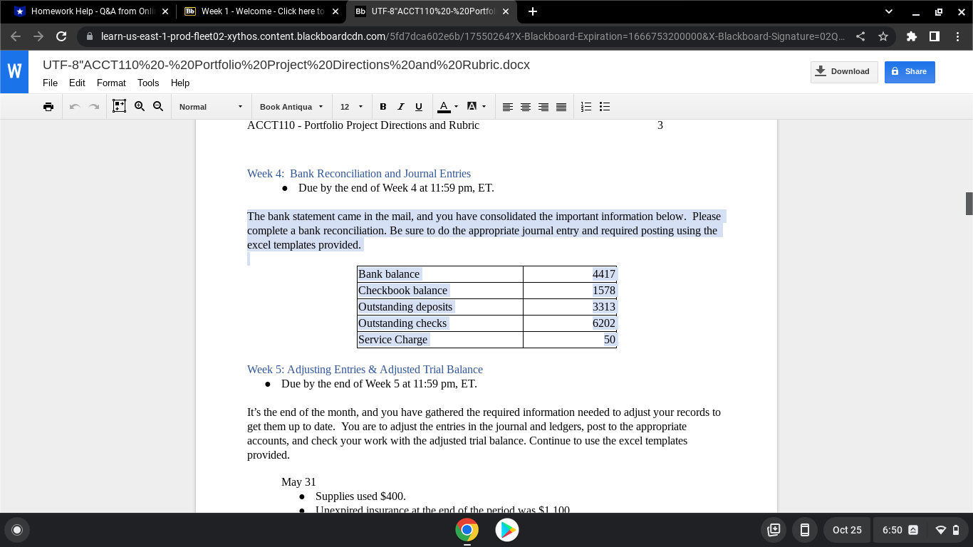 *Homework Help - Q&A from Onli x Bb] Week 1 -