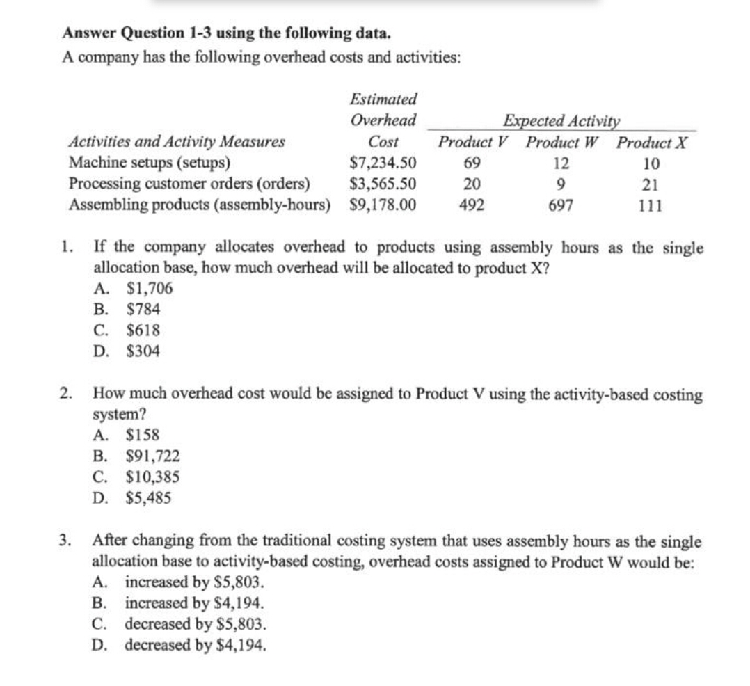 Need help with full working describe each fully