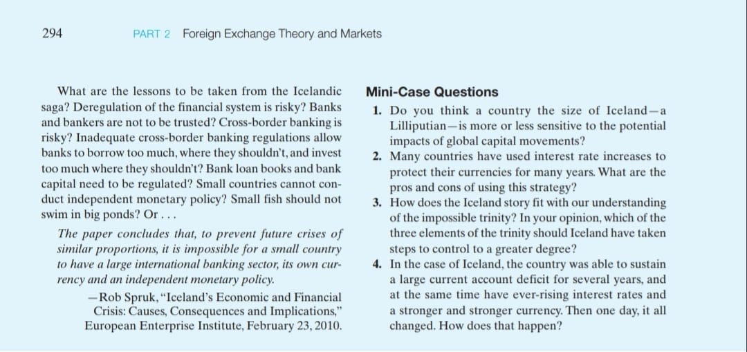 Question 1. Many countries have used interest
