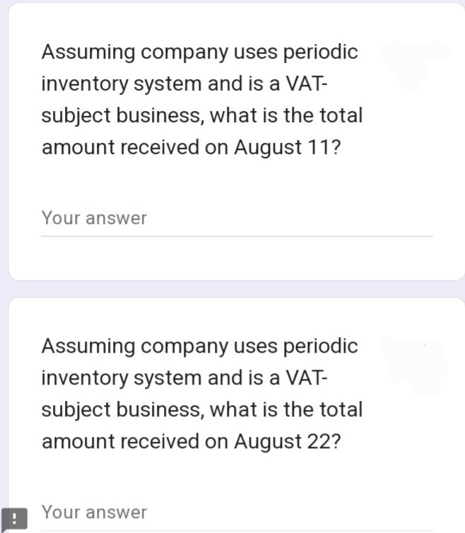 The following selected transactions of Ocean