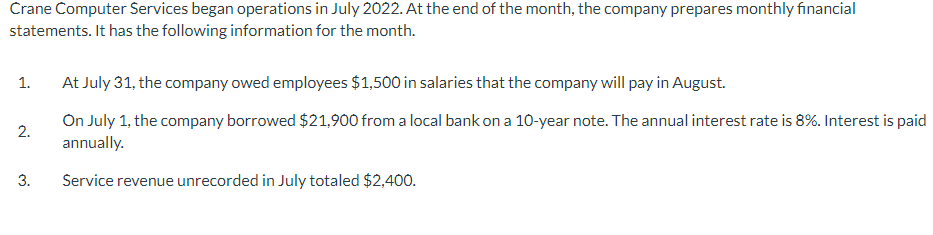 No. Date Account Titles and Explanation Debit