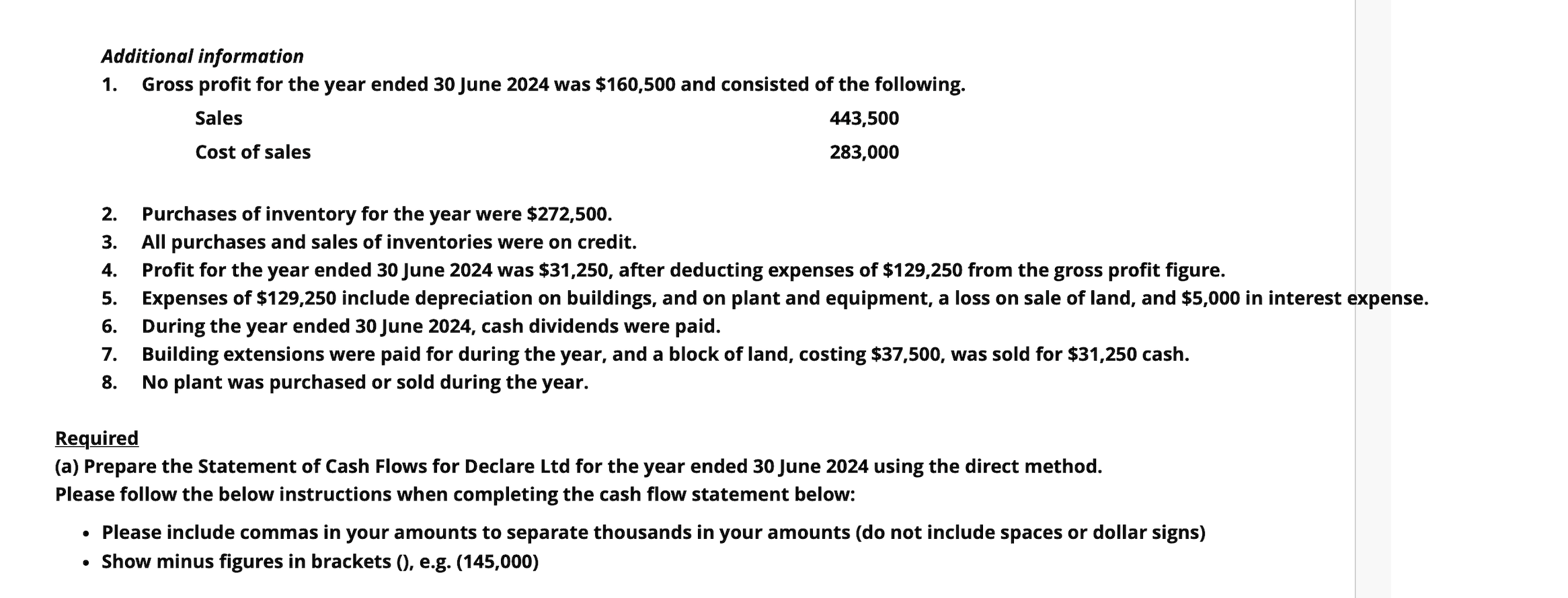 Please answer the question following the answer