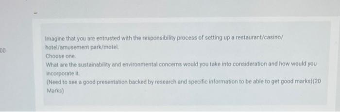 V5 Imagine that you are entrusted with the