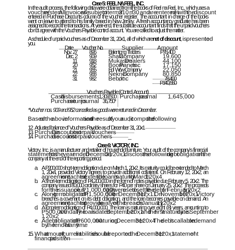 Gee5 FEEL NAFEEL,, INC, Inthe audt process, the