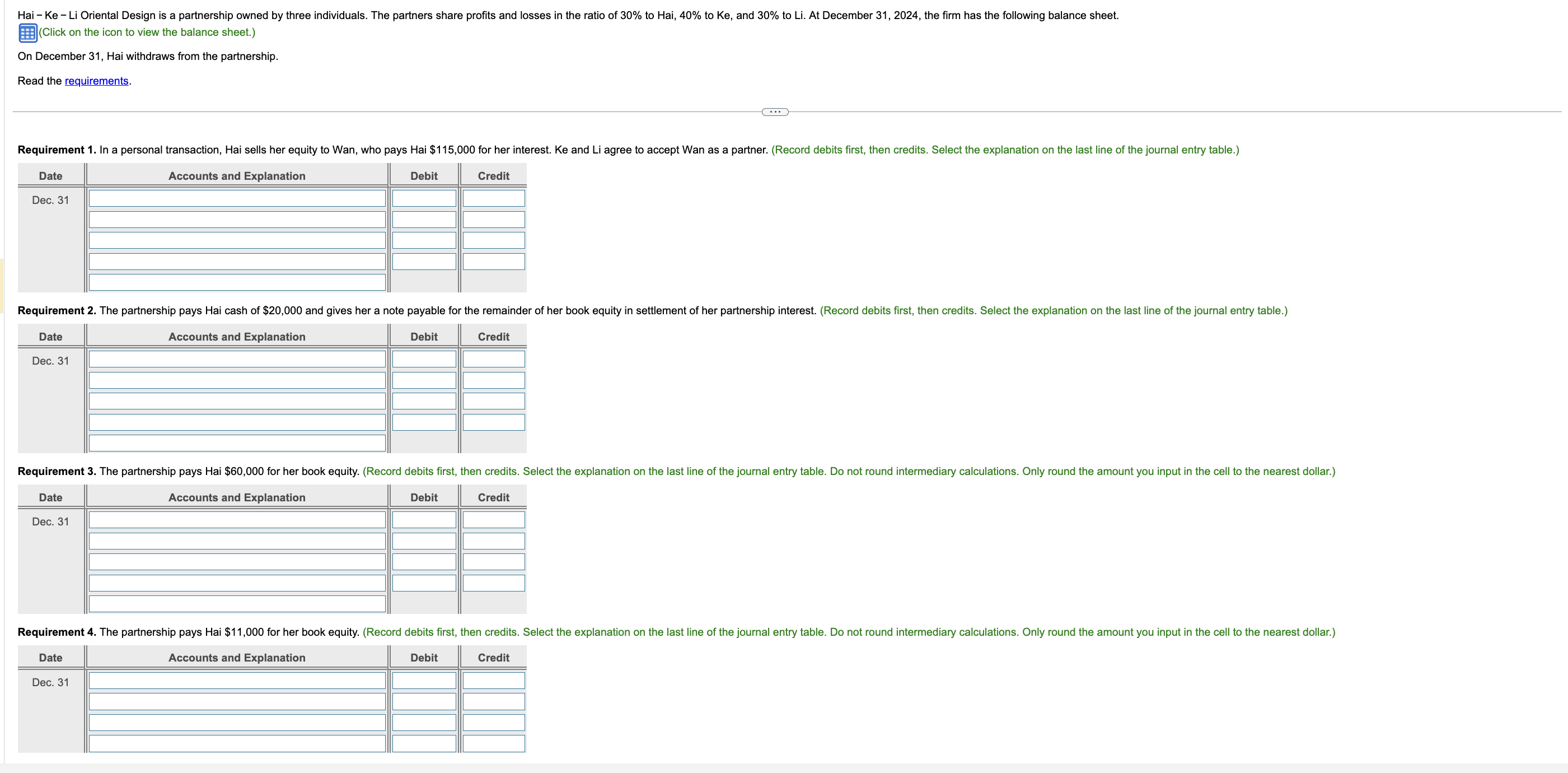 Need done ASAP will tip Hai - Ke - Li Oriental