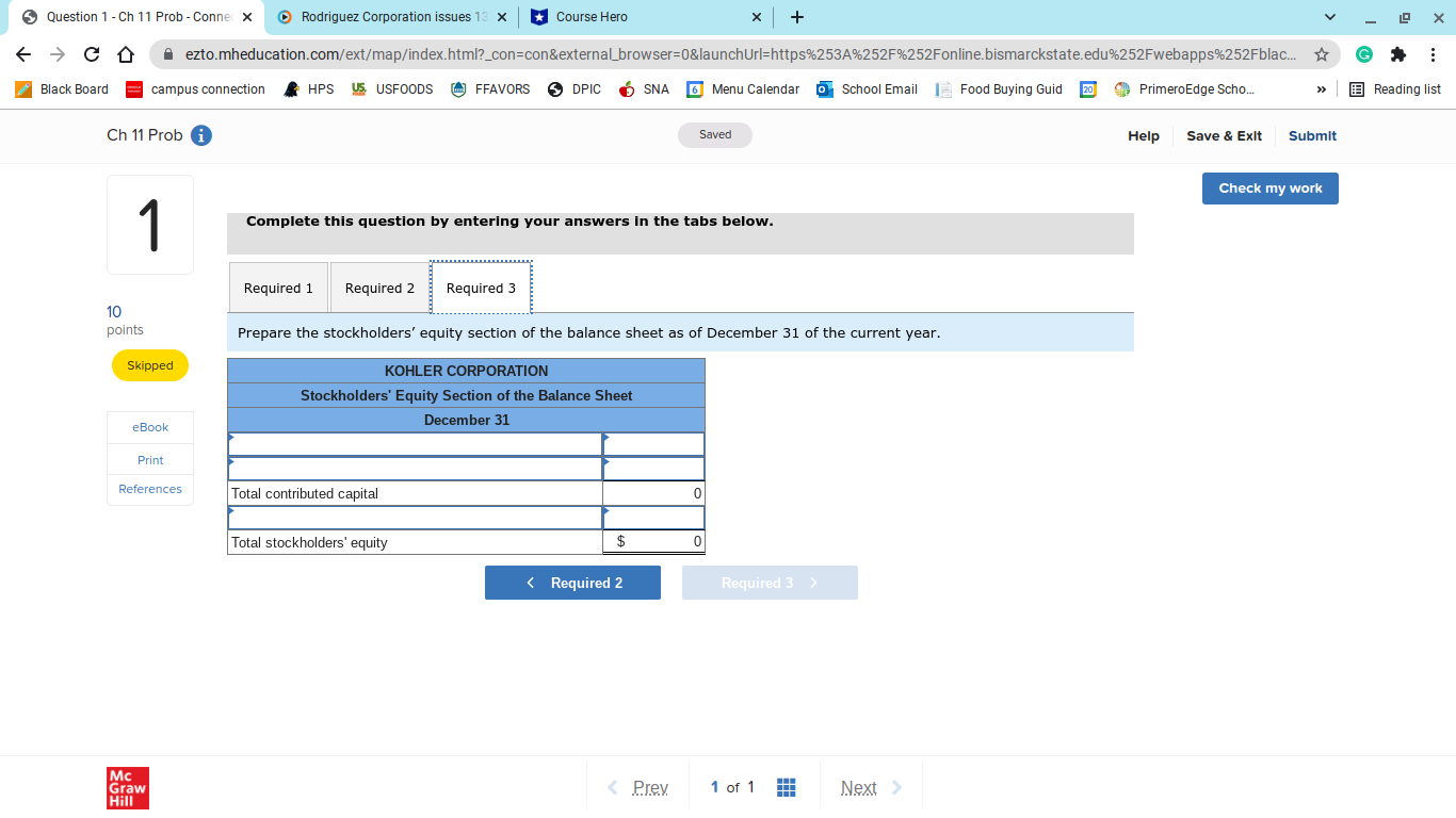 Question 1 - Ch 11 Prob - Conner X Rodriguez