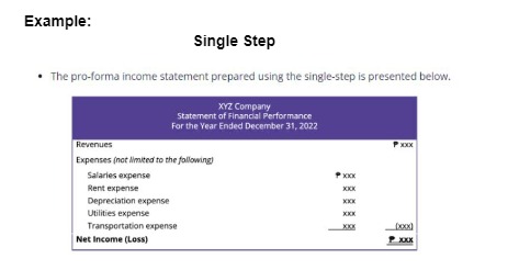 Guidelines: Create a single and muti-step