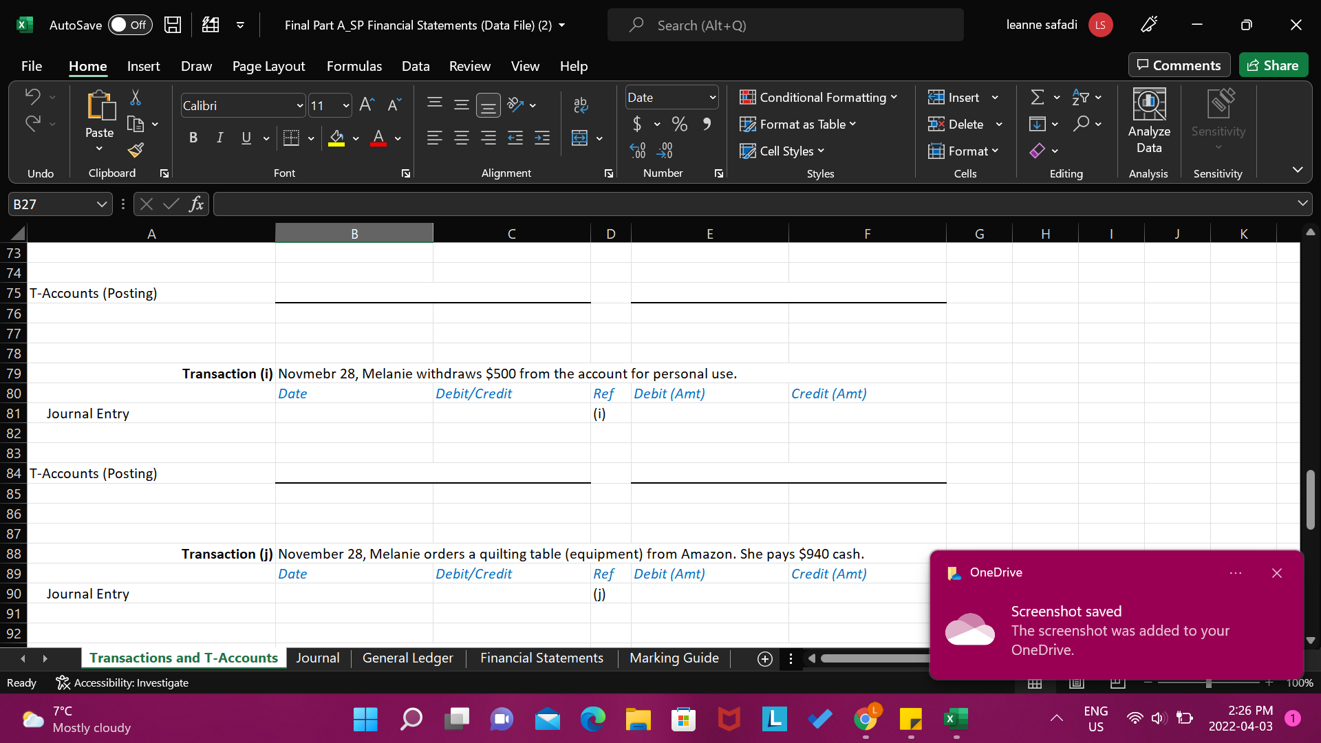 File Home insert Draw PageLayout Formulas Data