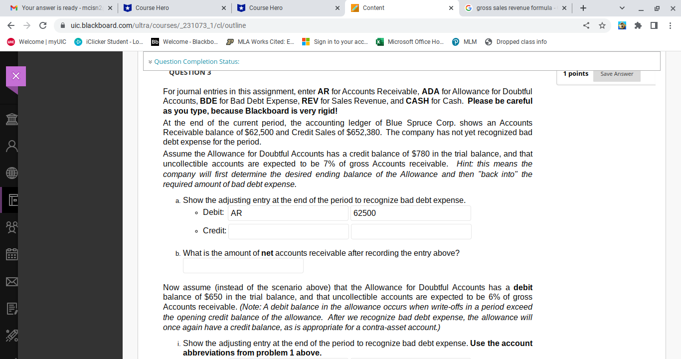 M Your answer is ready - mcisn2( x * Course Hero