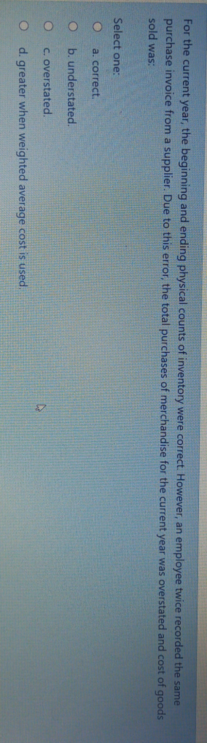 please solve this For the current year, the