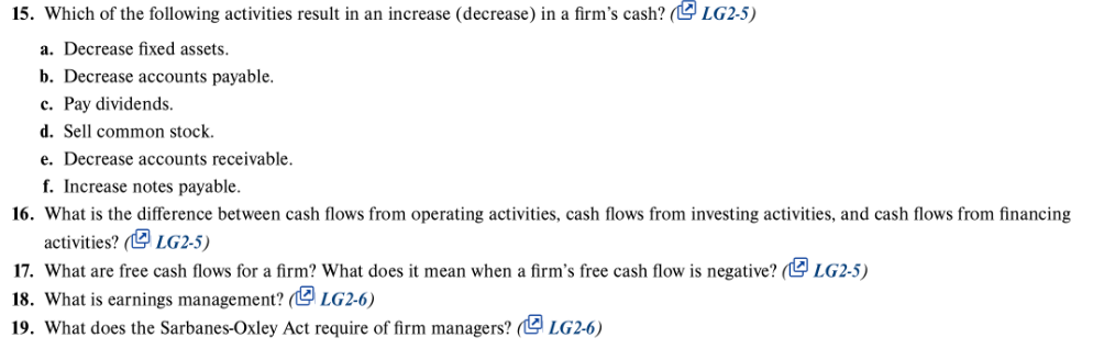 L. 2. . e -y =, U List and describe the four