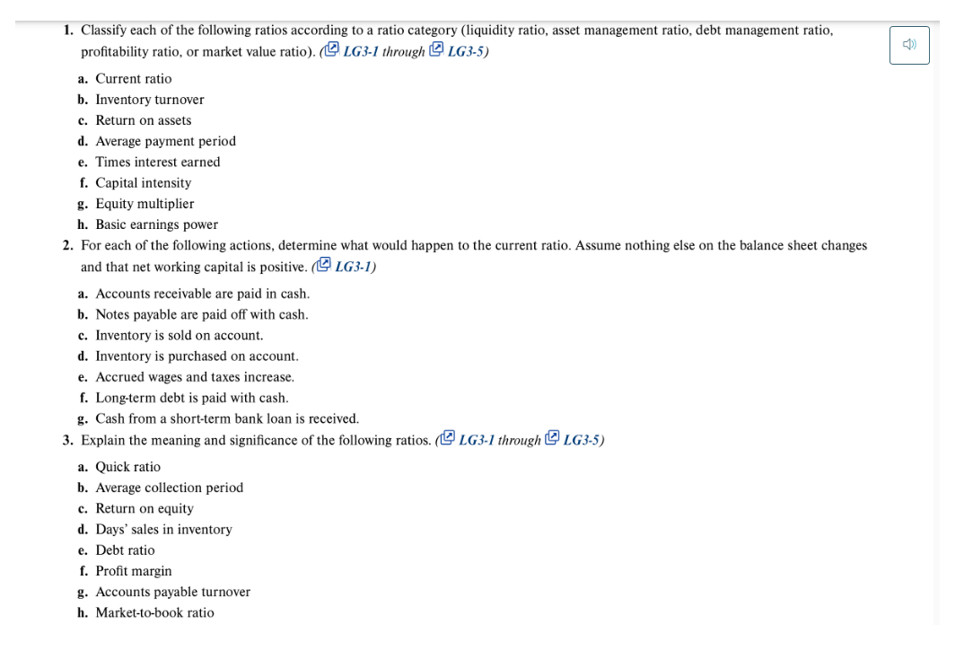 L. 2. . e -y =, U List and describe the four