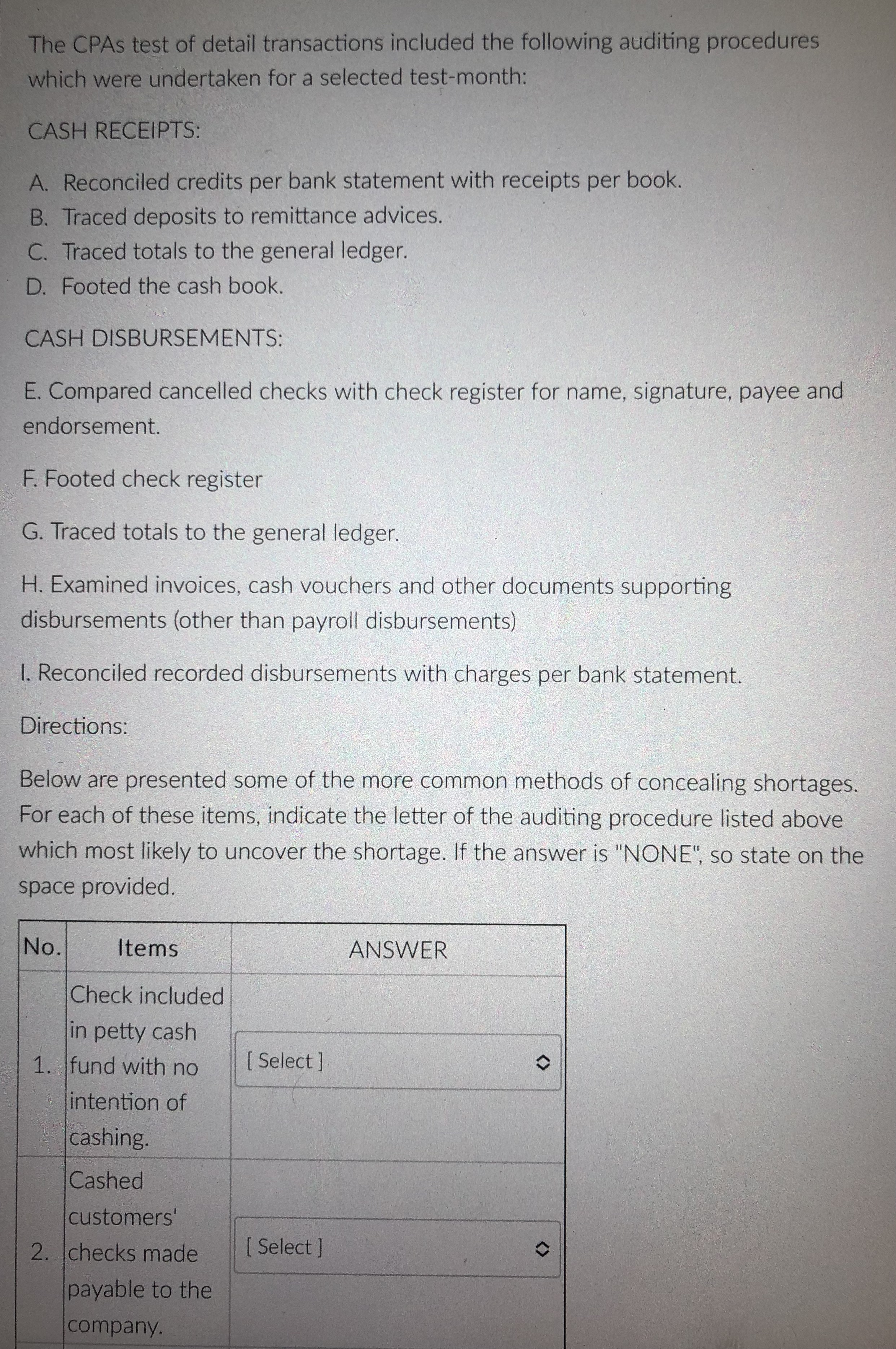 Two entries for the same invoice, one in the